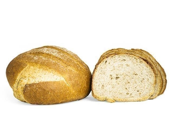 Bruinbrood rond vloer