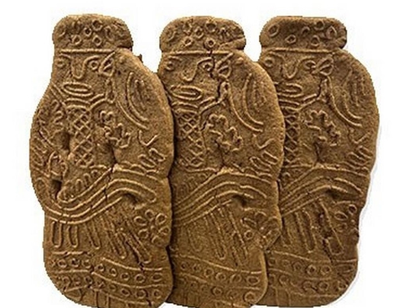 Speculaas popjes 22 cm&nbsp;3 stuks